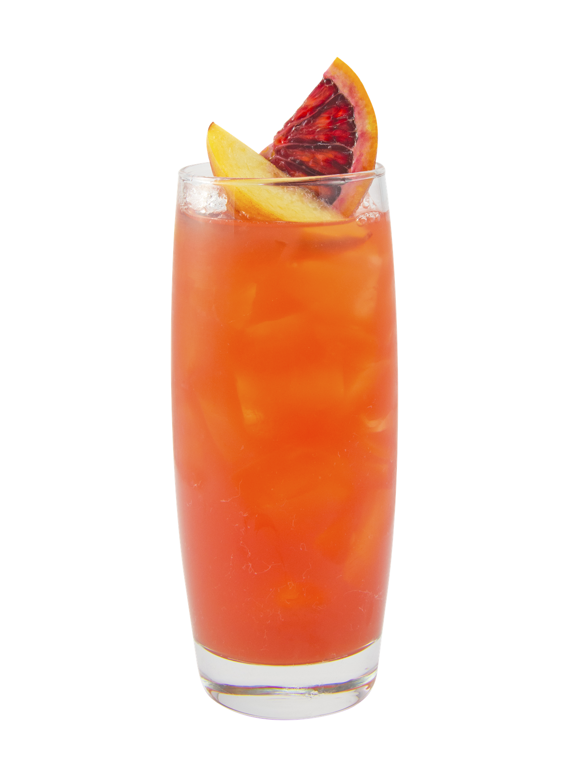 blood orange peach lemonade