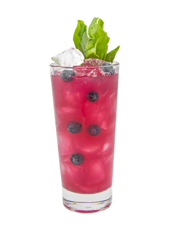 blueberry basil lemonade