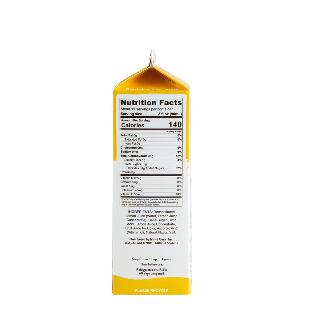 Premium Lemonade Frozen Beverage Mix - 12 x 32 oz