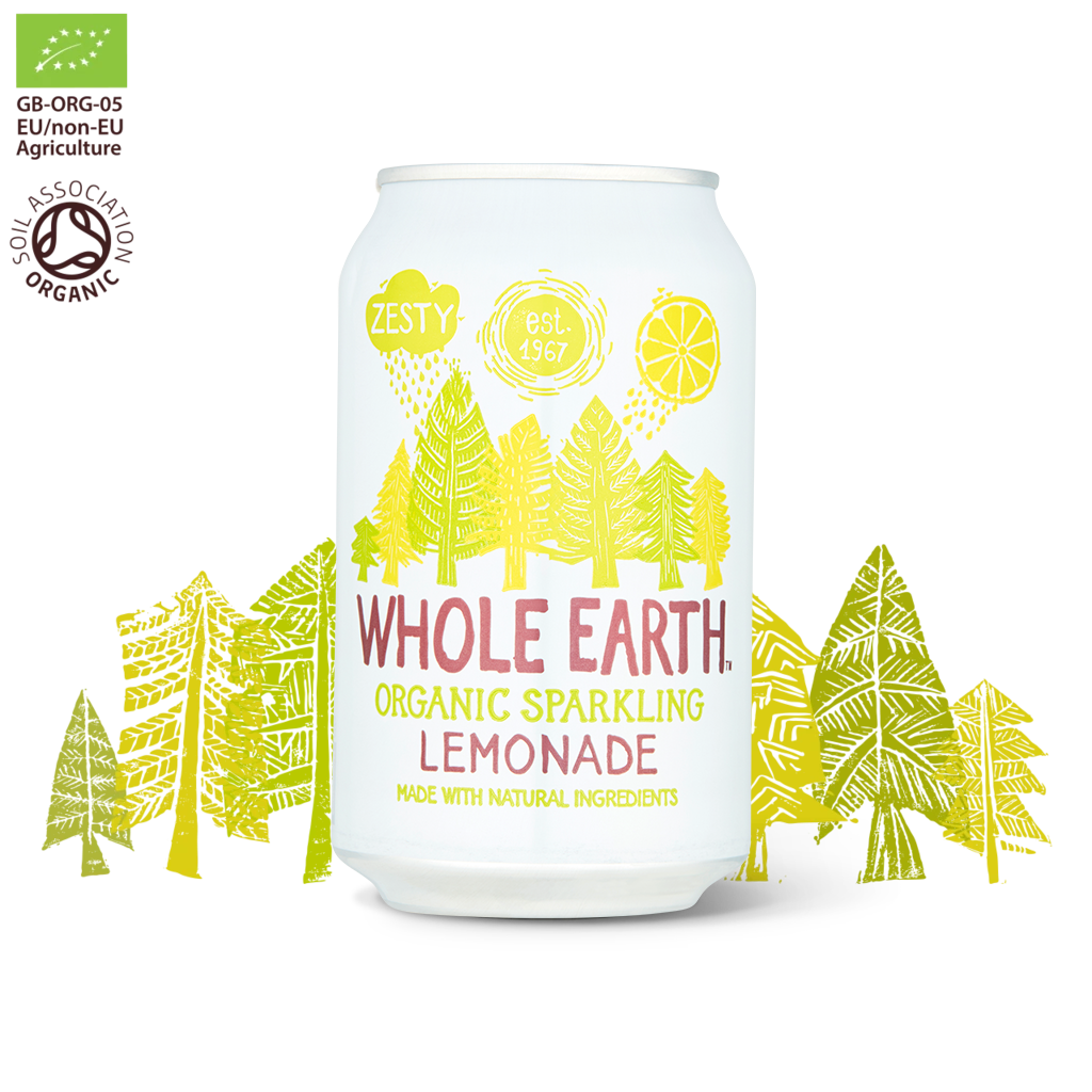 Organic Sparkling Lemonade Drink 330ml