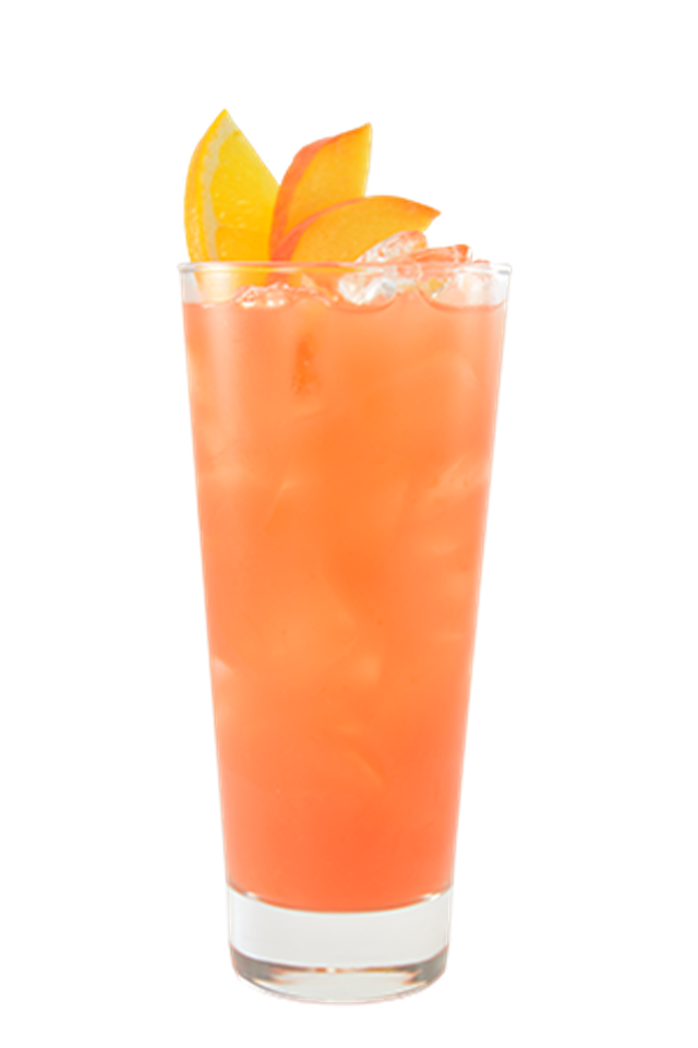 blood orange peach lemonade