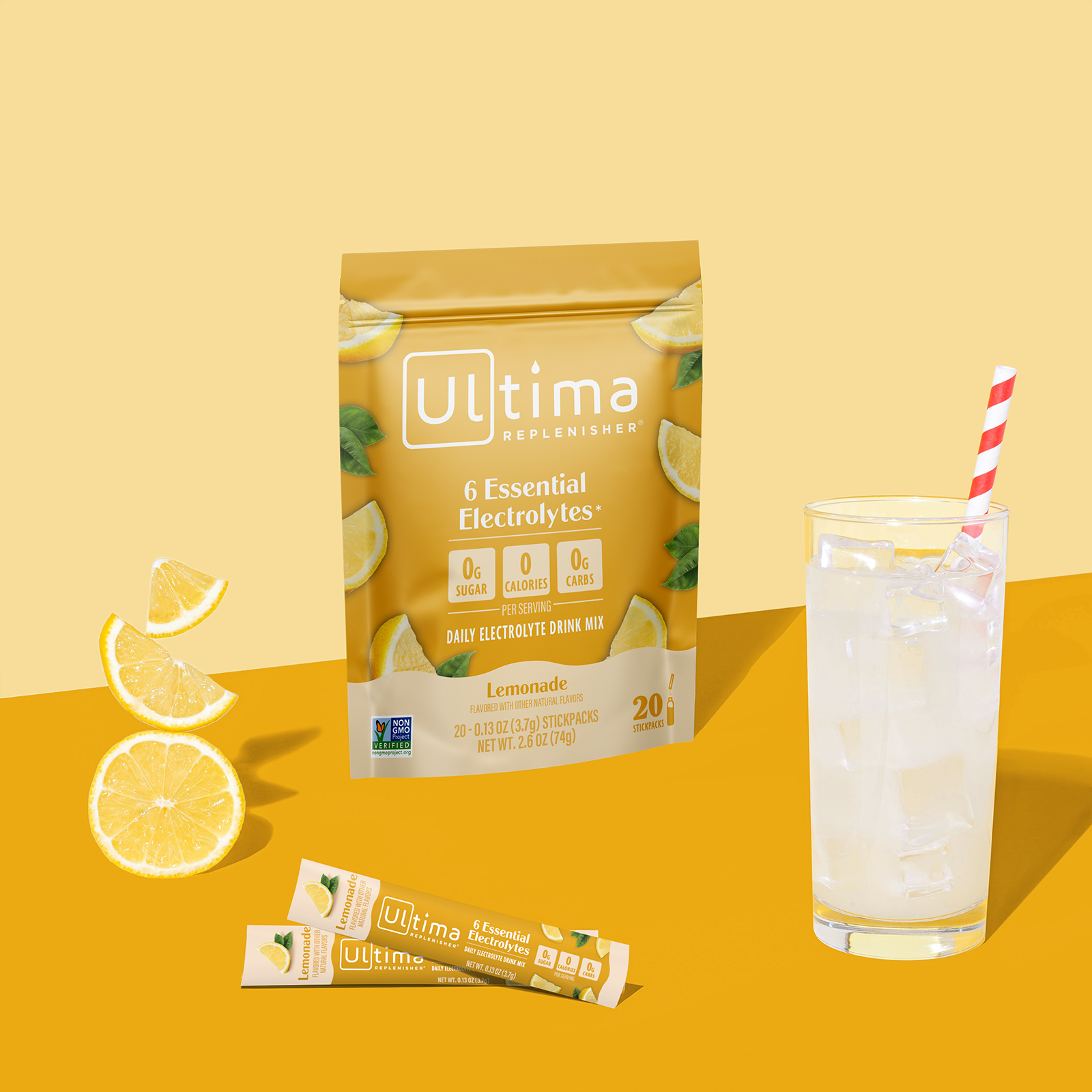 Lemonade electrolyte drink mix