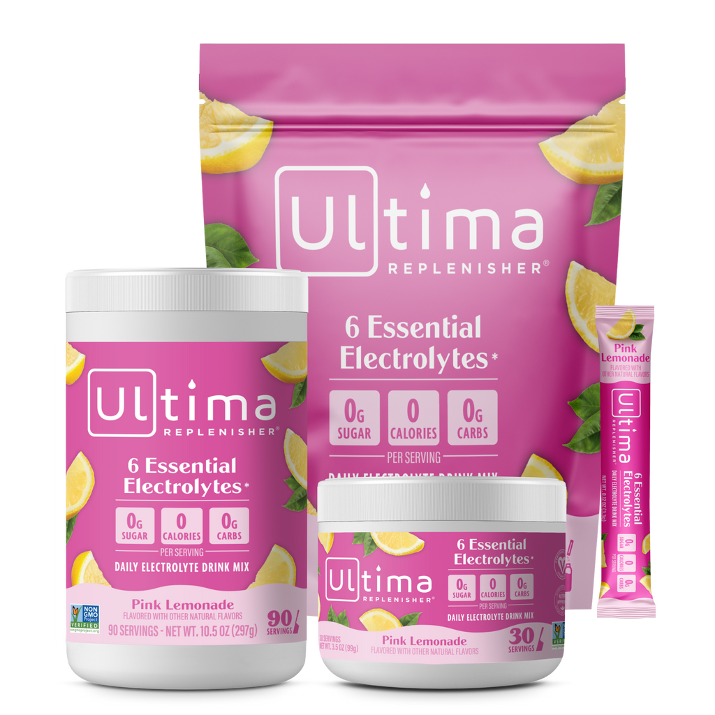 Pink Lemonade electrolyte drink mix