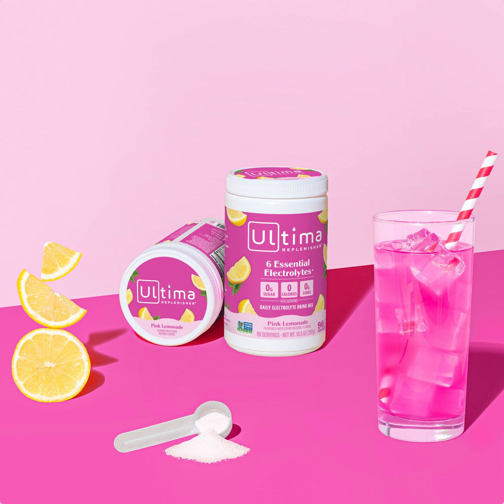Pink Lemonade electrolyte drink mix
