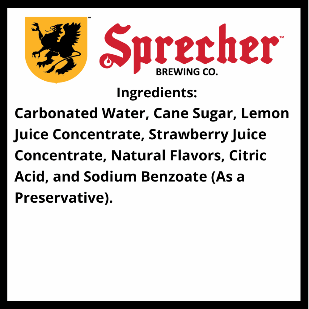 Sparkling Strawberry Lemonade 12 Pack