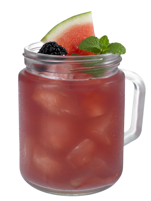 blackberry watermelon lemonade