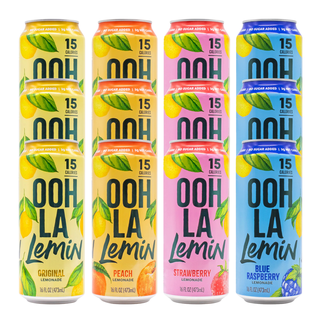 OOH LA Lemin Lemonade Variety 12 Pack