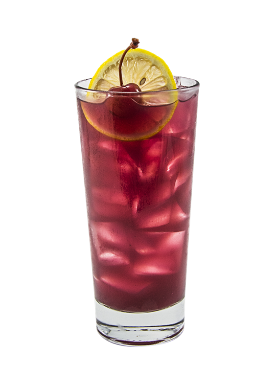 black cherry cinnamon lemonade
